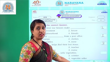 9TH MARCH TS CLASS I EVS AMAZING ASSIGNMENT KEY