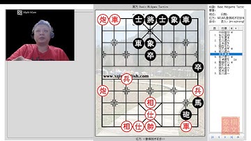 Xiangqi (Chinese Chess) Basic Midgame Tactics 060202 Block with Discovered Attacks