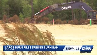 Controlled burns on Colonial Boulevard raise questions during Lee County ban