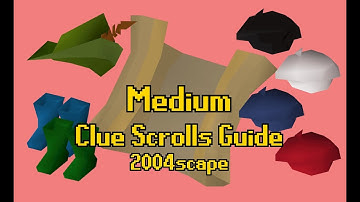 2004scape — Medium Clue Scroll Beginner Guide – How to Start & Best Drop Monsters