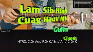 Lam sib hlub cuag hauv movie Guitar chords