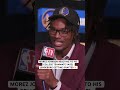 This reaction by Morez Johnson to Yaxel Lendeborg getting drafted 👏