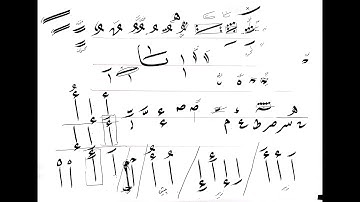 naskh calligraphy course I class 36