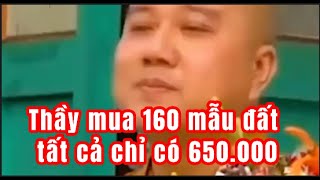 The teacher bought 160 acres of land for only 650000.