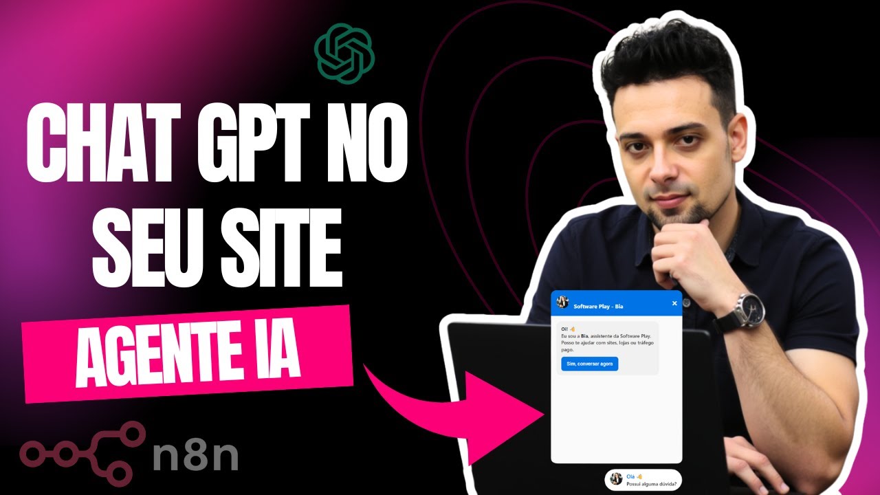 Criar um AGENTE de IA para SITE - Qualifica seus Leads - Envia para ...