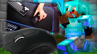 Playing skywars with the Logitech G Pro Wireless (Mousecam)