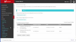 WatchGuard: How to Take Backups on a WatchGuard Firebox Firewall