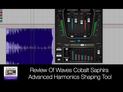 Review Of Waves Cobalt Saphira Advanced Harmonics Shaping Tool