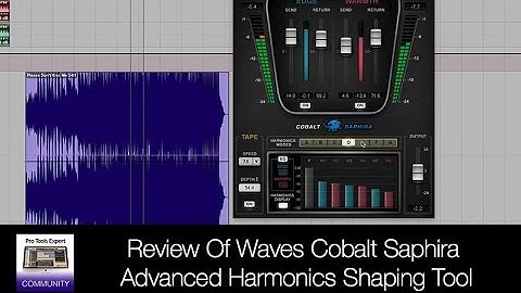 Review Of Waves Cobalt Saphira Advanced Harmonics Shaping Tool