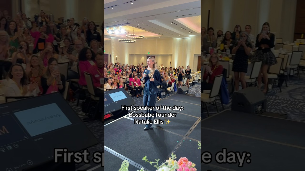 The speaker list at my event was one for the ages 🤩