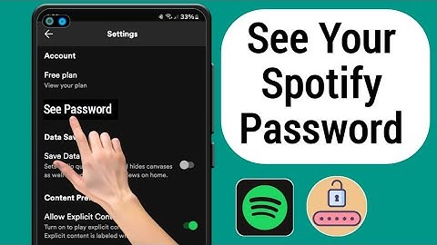 How to See Your Spotify Password (2024) | How to See Spotify Password if You forgot it