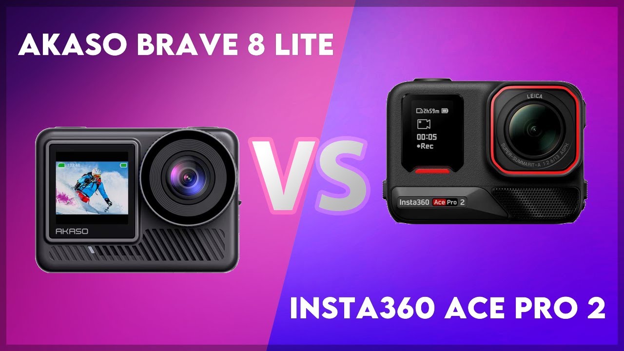 アクションカム AKASO BRAVE8lite 検）gopro insta360 dji カメラ もとぶろぐモトブログ アクションカメラ比較GoPro HERO12,Insta360 Ace Pro,DJI Osmo Action4