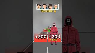 Juegos de calamares, batalla, desafío imposible