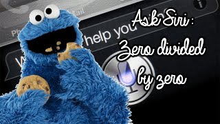 Ask Siri: Zero Divided By Zero | Rachybop