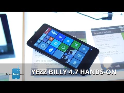 Yezz Billy 4.7 hands-on