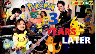 Family Play POKEMON Theme Song 3 YEARS LATER  and this happened 😱 - FamilyONtv 2022