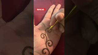 Easy Mehndi Design Simple Simple Henna Design Easy Front Hand Easy Mehndi Design In 5 Mins
