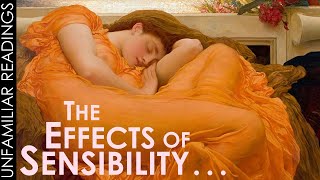 Jane Austen reading—A BEAUTIFUL DESCRIPTION OF DIFFERENT EFFECTS OF SENSIBILITY ON DIFFERENT MINDS