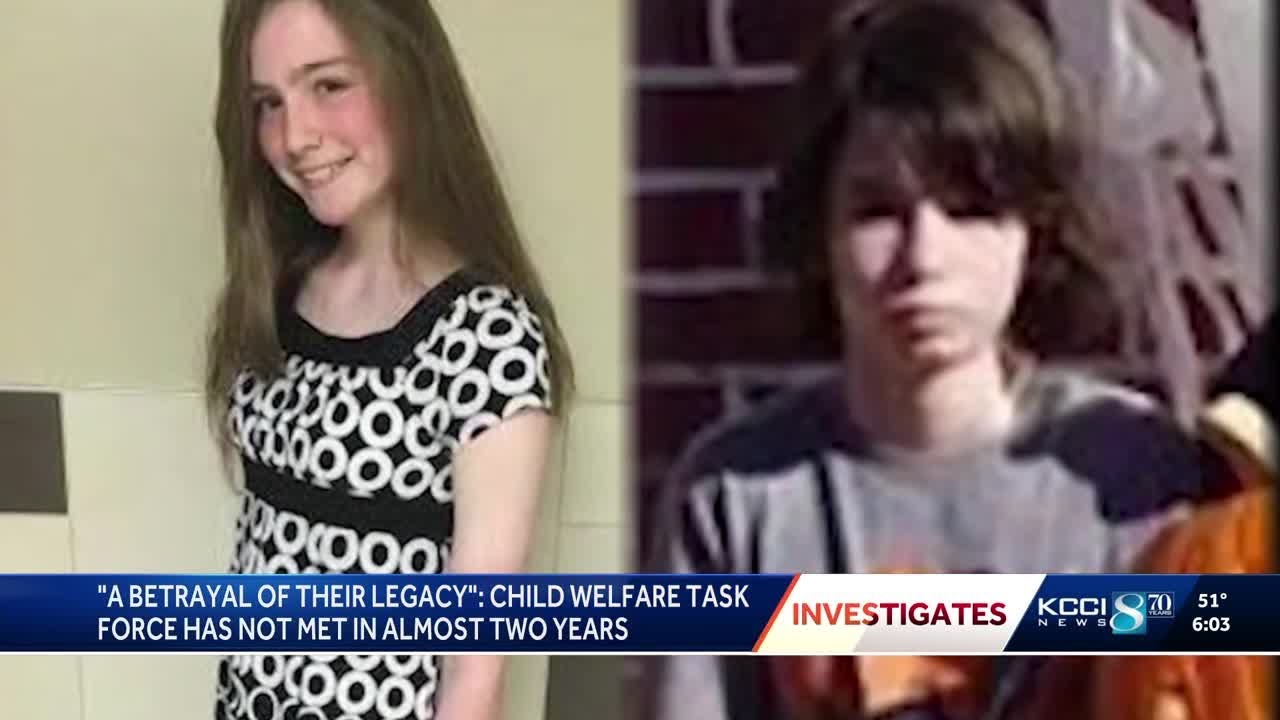 KCCI Investigates: Task force created after Natalie Finn and Sabrina Ray deaths stagnates for nea...
