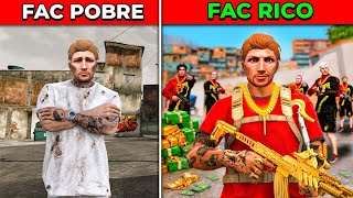 Jogando COMO MEMBRO de GANGUE POBRE PRA RICO! (GTA 5 RP)