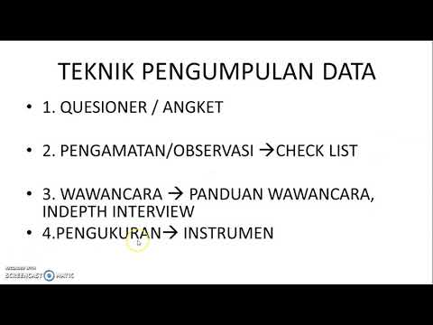 Video: Bagaimana Cara Mengumpulkan Informasi?