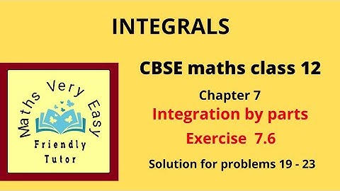 integration by parts exercise 7.6(19-23) cbse class 12 maths in tamil ncert syllabus