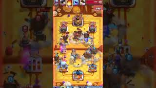 Juego contra mazo de 2.6 en evento de entrega destructiva. Partida épica #shorts #clashroyale #meme