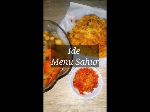 Instruksi Masak ide menu sahur #short #menusahur #menuharian Yang Sehat