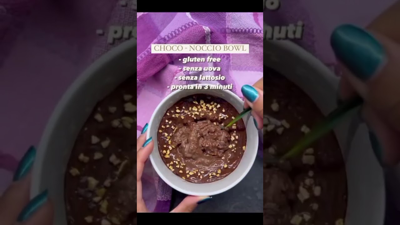"Healthy Chocolate Hazelnut Bowl Recipe | Delicious & Nutritious!"