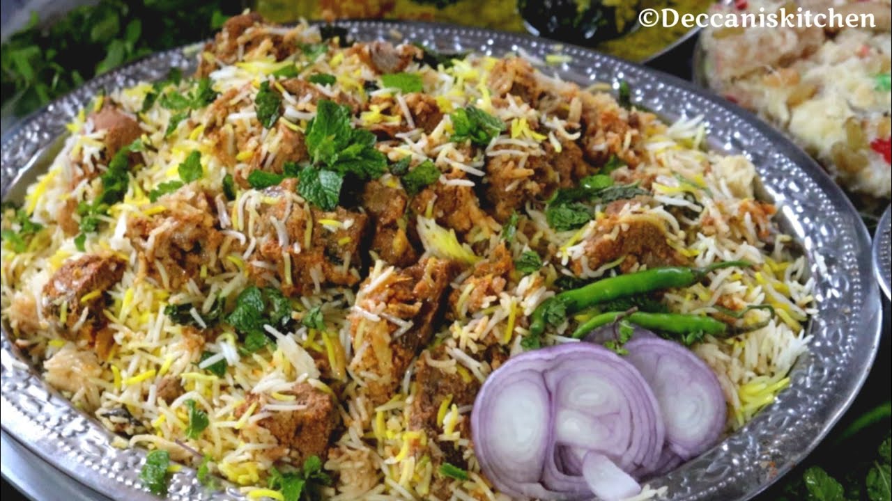 Bawarchi Se Sikhiye Mutton Dum Biryani 50 log ke liye/ Kachhe Gosht ki Biryani