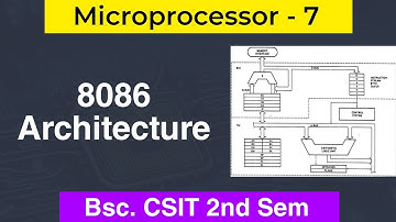 Architecture of 8086 Microprocessor | Microprocessor - 7 | Bsc. CSIT 2nd Sem | Nepali ScienceGuru
