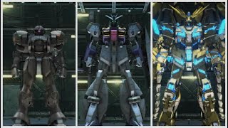 Gundam battle operation 2 Zudah F, Re-Gzid, Gundam phenex