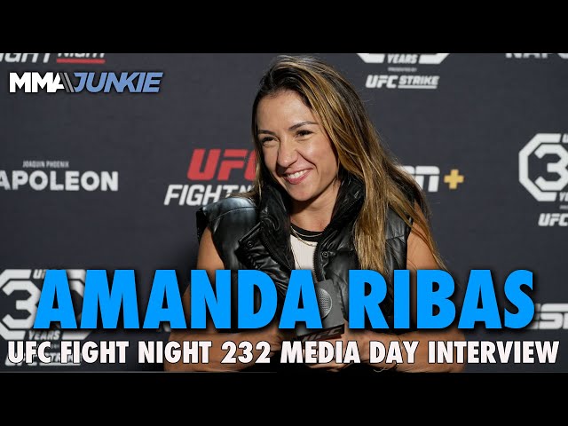 Amanda Ribas Details 'Crazy' History as Housemates With Luana Pinheiro | UFC Fight Night 232 class=