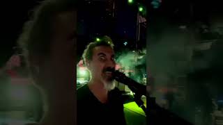 Serj Tankian Cam Rehearsing Needles shorts systemofadown toxicity