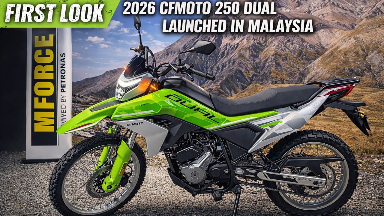Cf250 R25 2026 CFMoto 250 Dual Launched In in Malaysia - Price From RM9,888 ...