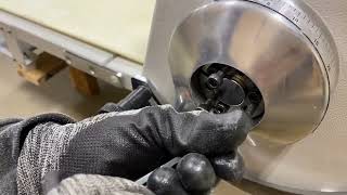 Remove Locking Rail On Elite Dough Sheeters