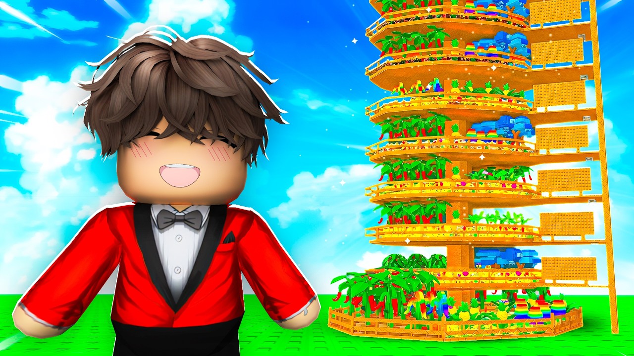روبلوكس طورت مزرعة الحلقات الخاصه فيني ! Build a ring farm