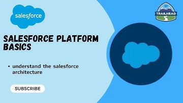 Salesforce ---- UNDERSTAND THE SALESFORCE ARCHITECTURE | | SALESFFORE PLATFORM BASICS