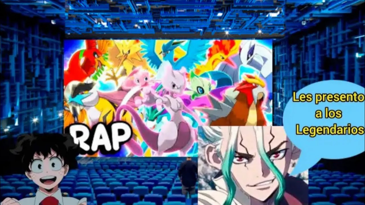 Boku no hero academia viendo universos capitulo 9/ Pokémones legendarios de Kanto y Johto/@CarRaxX 