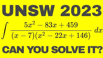 What?!?  Why???  UNSW Integration Bee 2023 Semi-Final #2-1