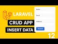 08 | Laravel CRUD App Part 1 – Insert Data into Database (Hindi) | Laravel 12 Tutorial