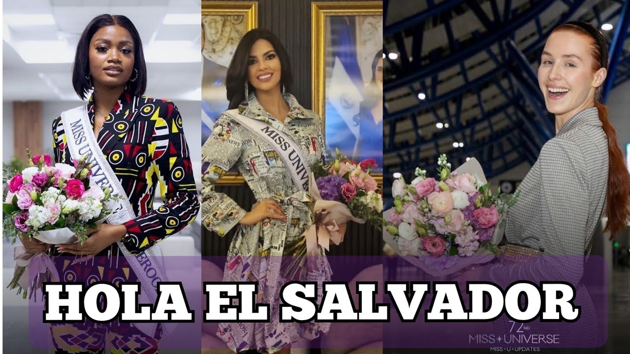 Miss Universe 2023 contestants officially welcomed at El Salvador