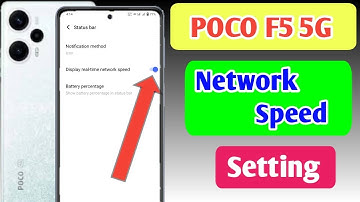 Poco f5 5g Network speed settings/how to on network speed settings poco f5 5g mobile