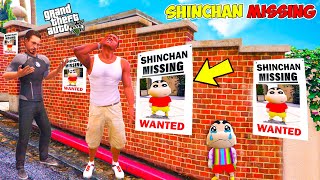 Franklin Try To Find Lost Shinchan In GTA 5 ! Shinchan Missing In GTA 5 | GTA 5 AVENGERS