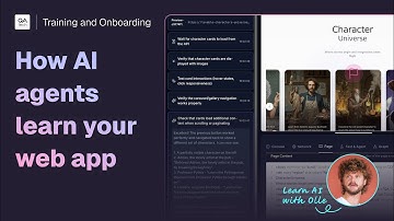 1: How AI testing agents learn about my website