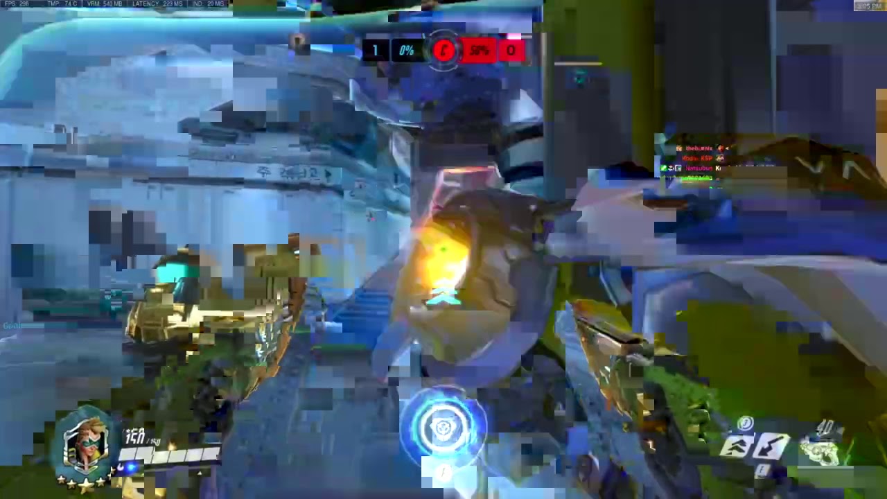 KABAJI PRO TRACER + GALE ANA! [ OVERWATCH SEASON 26 TOP 500 ]