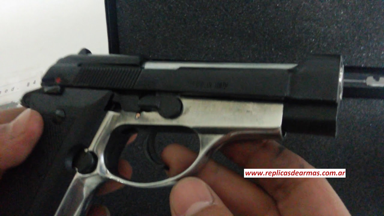 Pistola fogueo Bruni mod.84 - Bruni - Tienda de Airsoft, replicas y ropa  militar con stock real .