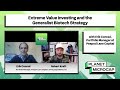 Extreme value investing and the generalist biotech strategy with erik conrad peapod lane capital