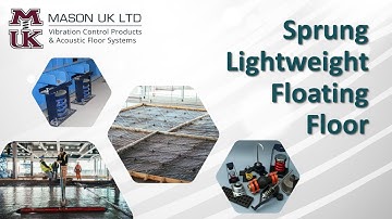 TIMELAPSE | Lightweight Floating Floor [Spring System] | MASON UK LTD – One London Wall Gym