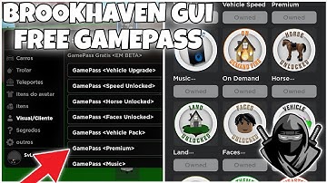 (FE) BROOKHAVEN *FREE GAMEPASS* GUI | PASTEBIN 100%